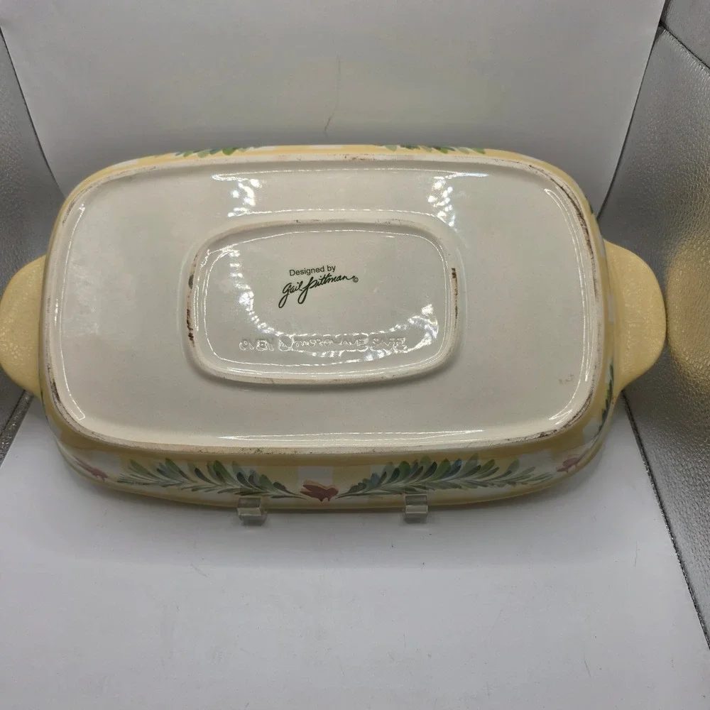Southern Living at Home Gail Pittman Siena Rectangle Casserole Dish with Stand